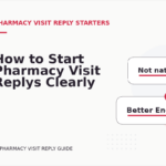 How to Start Pharmacy Visit Replys Clearly