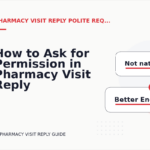 How to Ask for Permission in Pharmacy Visit Reply English