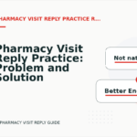 Pharmacy Visit Reply Practice: Problem and Solution Replies